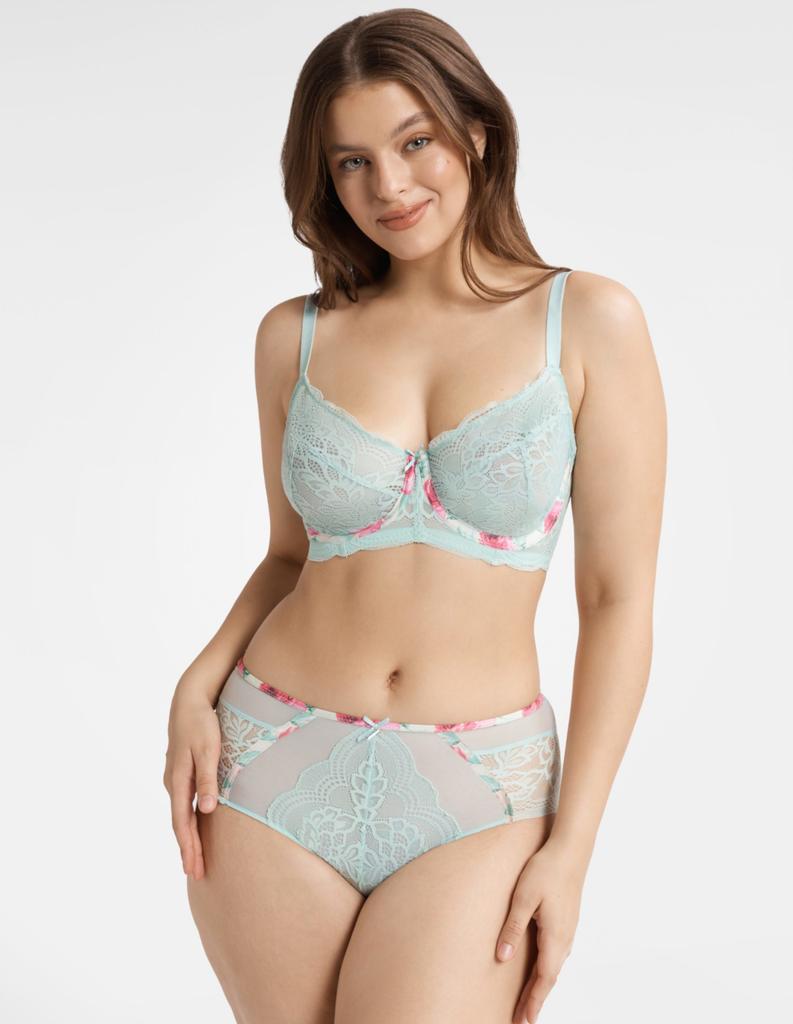 Kandy Esotiq High Waist Briefs | Mint Size