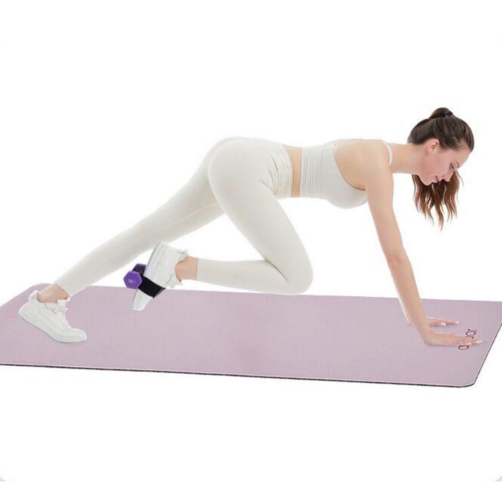 Adjustable Ankle Weights Bands Comfortable Tibialis Trainer Dumbbell Foot Strap  Fitness Equipment