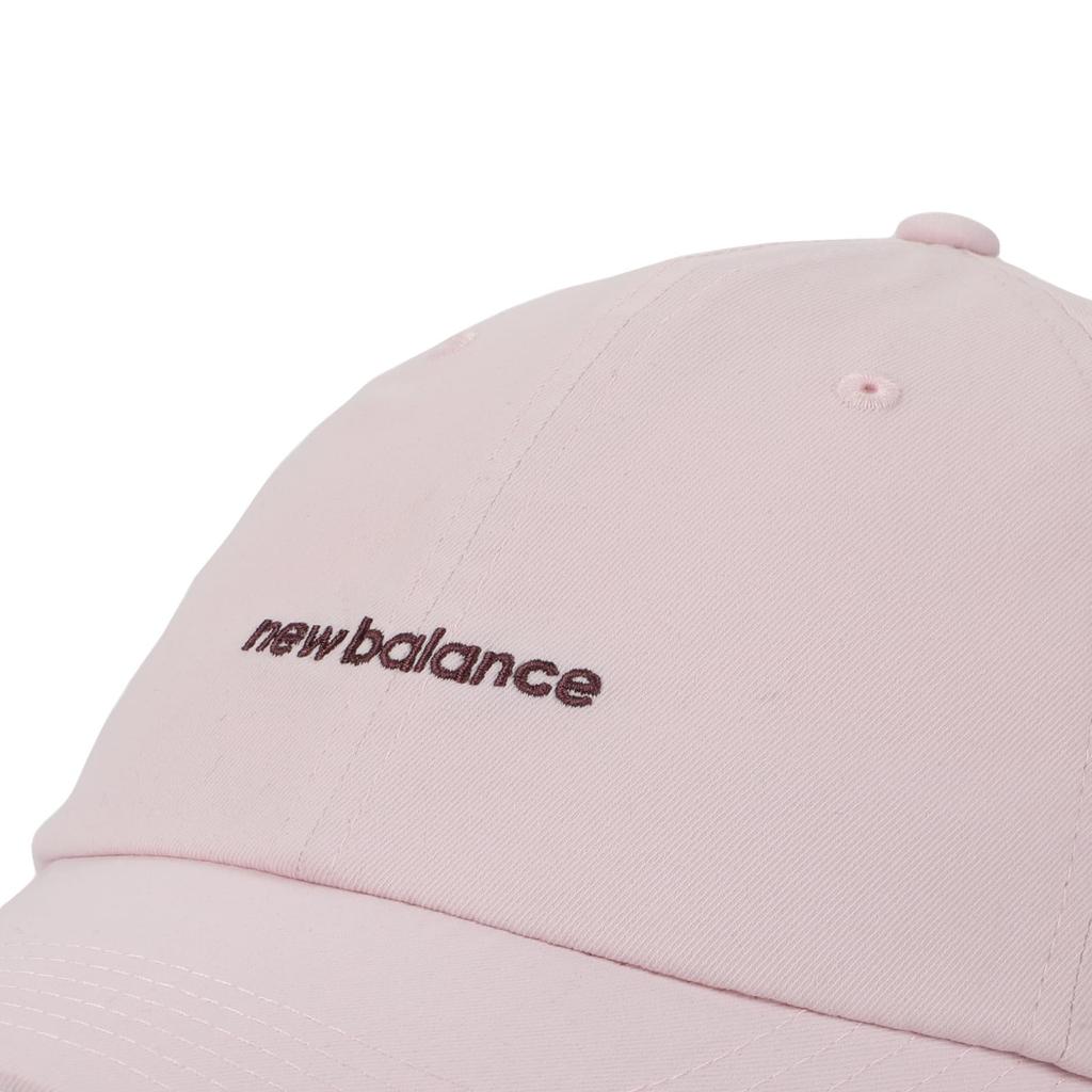 6 Panel Linear Logo Cap Hat RSG [New Balance] Women's (LAH51010) Women's (Rose Sugar)