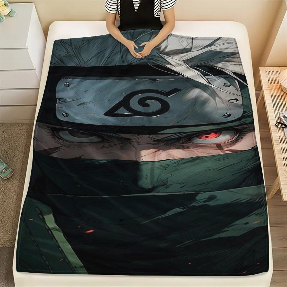 

Kakashi Hatake Fashion Print Flannel Blanket, Soft Warm Cover Ideal for Home Use, Picnic, Trip, Bed, Sofa and Chair.-TING 75x90cm