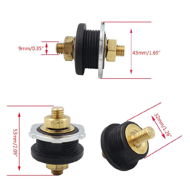 Car Truck Boat Remote Battery Power Junction Post Connector Replace Terminal Kit