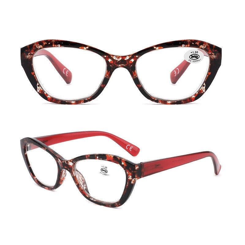 3 Units Lady Fashion Cat s Eye Farsighted Glasses Reading Glasses for reader +100