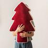 Christmas Tree-Shaped Plush Throw Pillows, Home Living Room Sofa, Christmas Atmosphere Decoration Pillows And Cushions