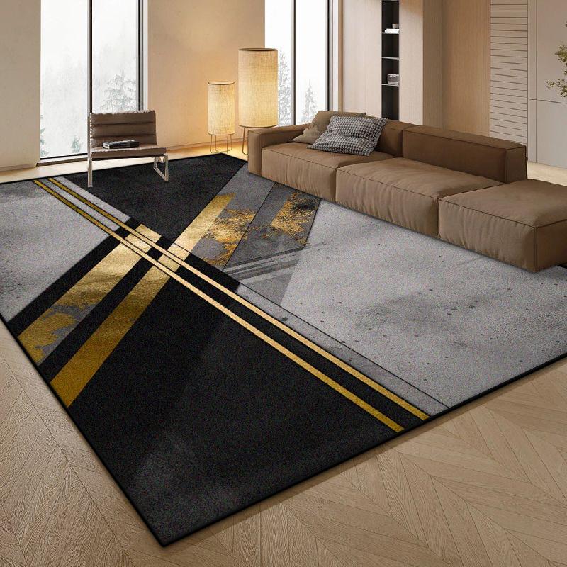 Modern Style Carpets for Living Room Nordic Easy Clean Large Area Rugs for Bedroom Decoration Lounge Room Anti-skid Floor Mat