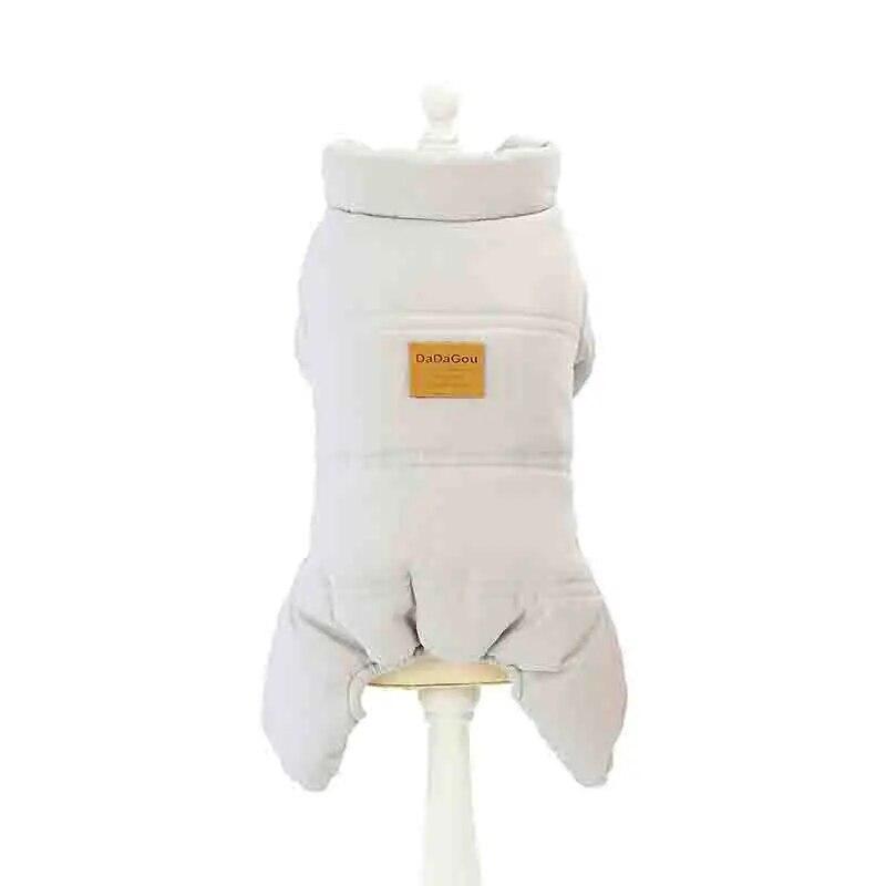 Small Medium Dogs Chihuahua French Bulldog Pet Clothing Outfit Winter Warm Dog Jacket Puppy Dog Coats four leg Jumpsuit For
