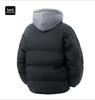 Men's Hooded Cotton Coat Winter 2025 - Thick Faux Two-Piece Warm Jacket