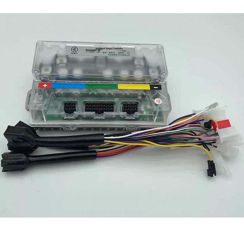 Land Controller Transparent Shell Self-learning Silent Electric Motorcycle Controller