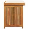 Outdoor Cushion Box 60x50x61 Cm Solid Acacia Wood