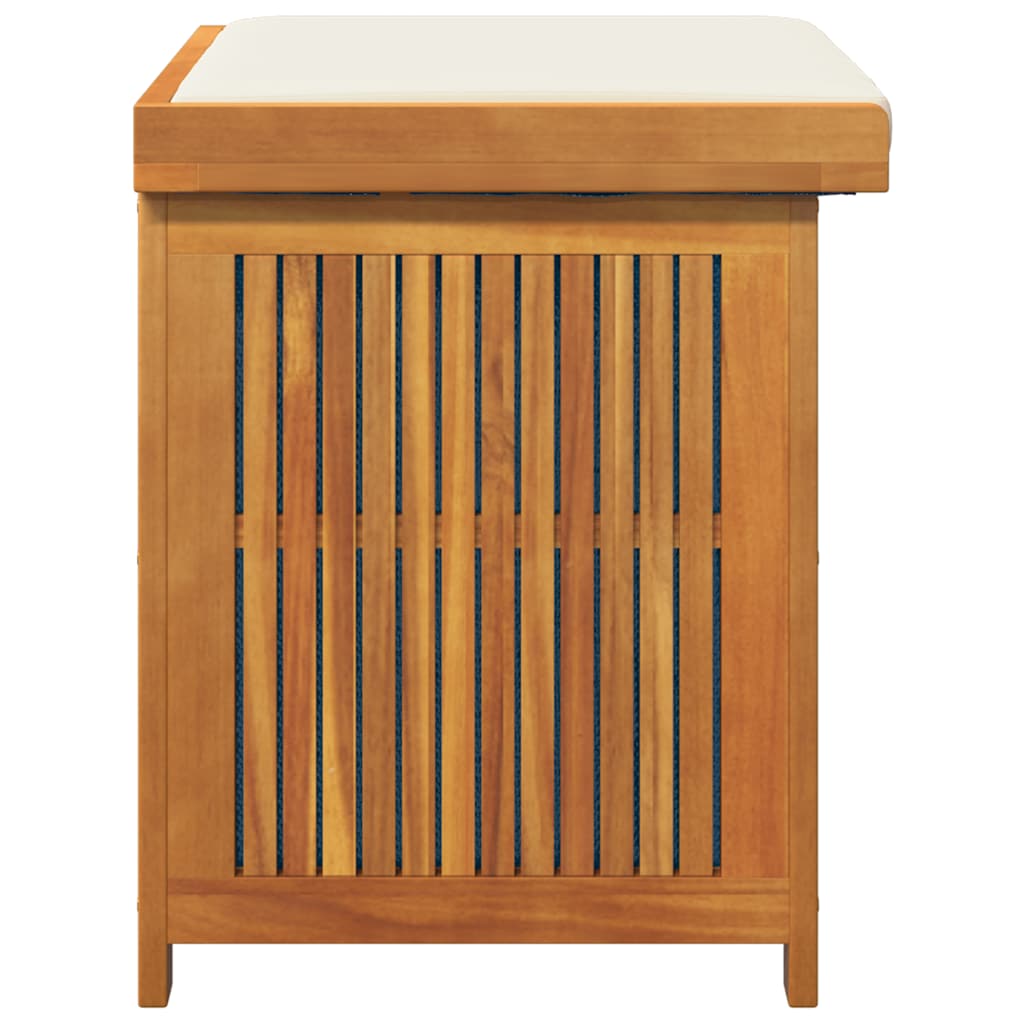 Outdoor Cushion Box 60x50x61 Cm Solid Acacia Wood