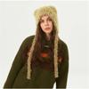 Long Strap Knitted Cap Autumn Winter Street Hip-hop All-match Ear Protection Hats Cool Personality Japanese Niche Beanie Hat