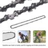 1Pcs 16 Inch Chainsaw Chain Bar Pitch 3/8" Blade Gauge 050 Wood Cutting 56/57/59 Drive Links Replacement Parts Chainsaw Spares