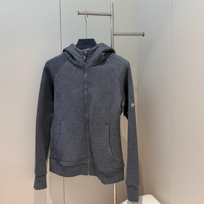 Autumn women's full zipper slim fit hooded fleece sweater casual outdoor slimming sports jacket