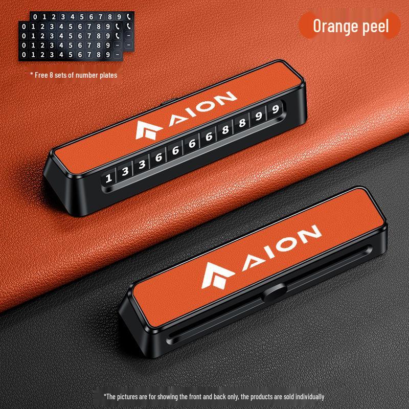 

Double Number Temporary Parking Plate for GAC AION RT UT Splus S Mei 580 Cars