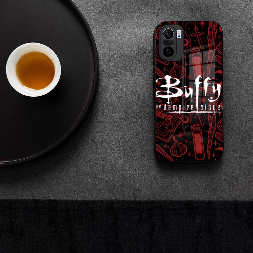 

B-BuffyS The Vampire Slayer Phone Case Tempered Glass For Xiaomi 15 14 12 Lite Pro 13 11t Lite POCO M6 M5 X6 NFC F5 F6 Pro Cover Xiaomi 15