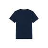 Timberland Lässiges atmungsaktives amerikanisches Vintage-Logo Rundhals-Kurzarm-T-Shirt Herren Oberteile Tief-Saphirblau A6281-433