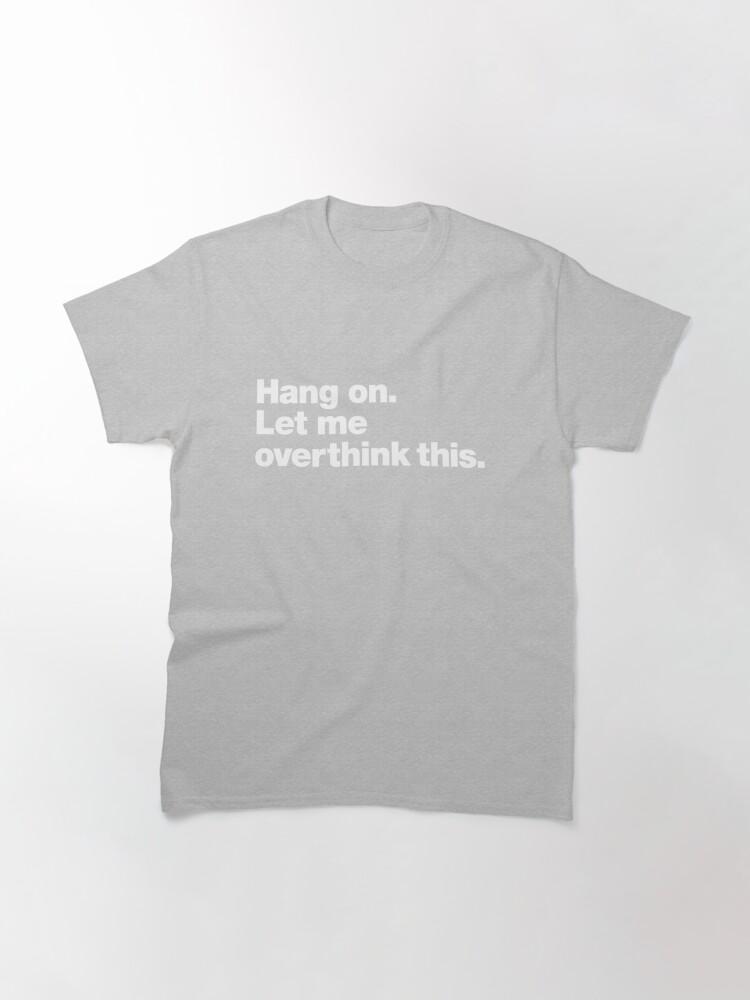 Abwarten. Lass mich darüber nachdenken. Klassisches T-Shirt Tshirt Haikyuu Grafik-T-Shirts Damen-T-Shirts Mode Reine Baumwolle Neu 71405