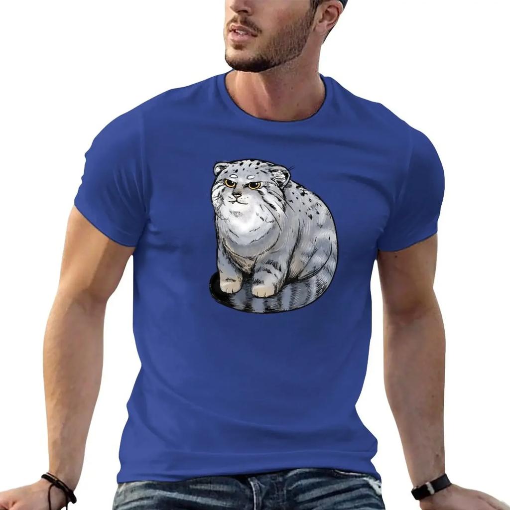summer Tops Hattori Classic harajuku Pallas's cat T-Shirt Blouse funny t shirts quick drying workout shirts