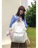 Japanese & Korean Style Backpack for Middle School Girls – Trendy Star Design, Ideal for School & Outings