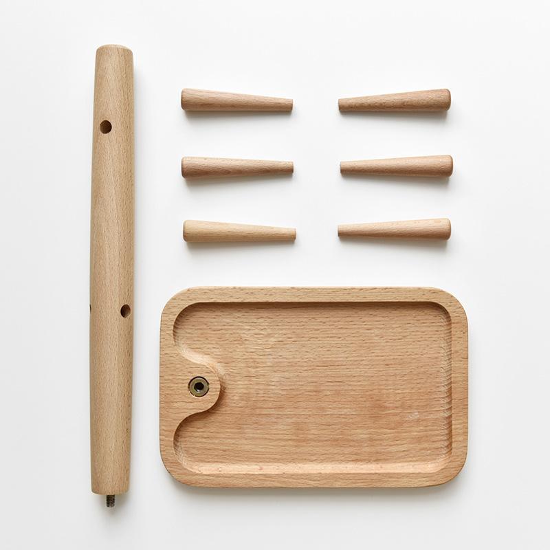 DIY Solid Wood Desktop Storage Rack Foyer Display, Cup Holder Jewelry Glasses Key Holder Closet Organizer