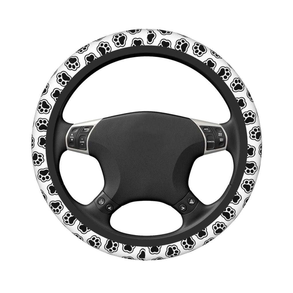 Rattdeksel for lette kjøretøy - Hundepoteavtrykk Hundemønster Bilratt