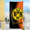 Borussia Dortmund Personalized Name Beach Towel Soft Durable Quick-Dry Portable for SwimmingBeachCamping Travel Beach AccessoriesGym