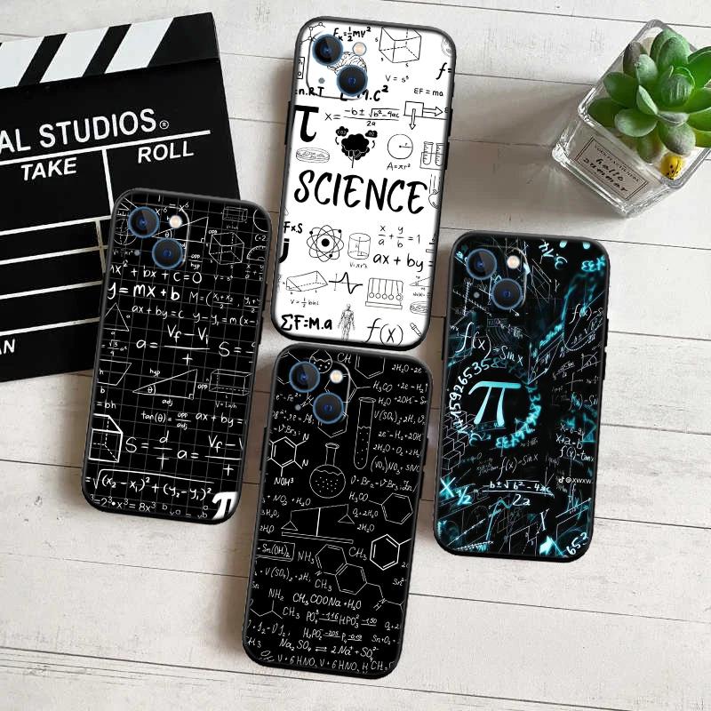 RP17 Chemical Maths Equation Formula New High-End Shell Phone Case for iPhone SE X XS XR 16E 17 11 Pro Max 8 7 6 6s Plus Air