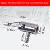 Portable Inflatable Pump For Car Tire Air Chuck Compressor Tire Inflator Tire Chuck With Barb Connector For Hose Repair