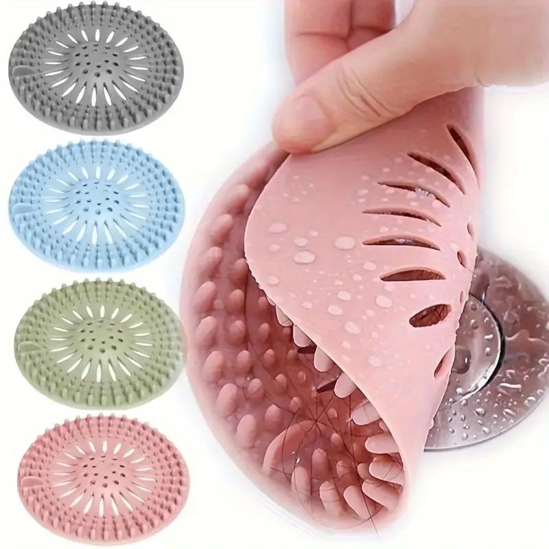 1PCS Sewer Filter Hair Floor Drain Bathroom Anti Hair Kitchen Toilet Bathroom Cover Magic Tool Sink Anti Clogging