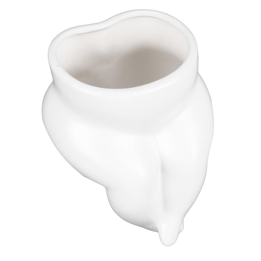 Fat Legs Body Shaped Vase Ceramic Body Vase for Modern Home Decor Living Room Desktop Dining Table