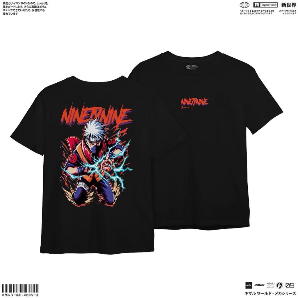 American Retro Animation Men's Pure Cotton Summer New Retro Fashion Men's and Women's Streetwear