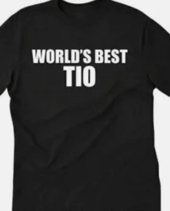 World s best Tio shirt T shirt tee Uncle XXL