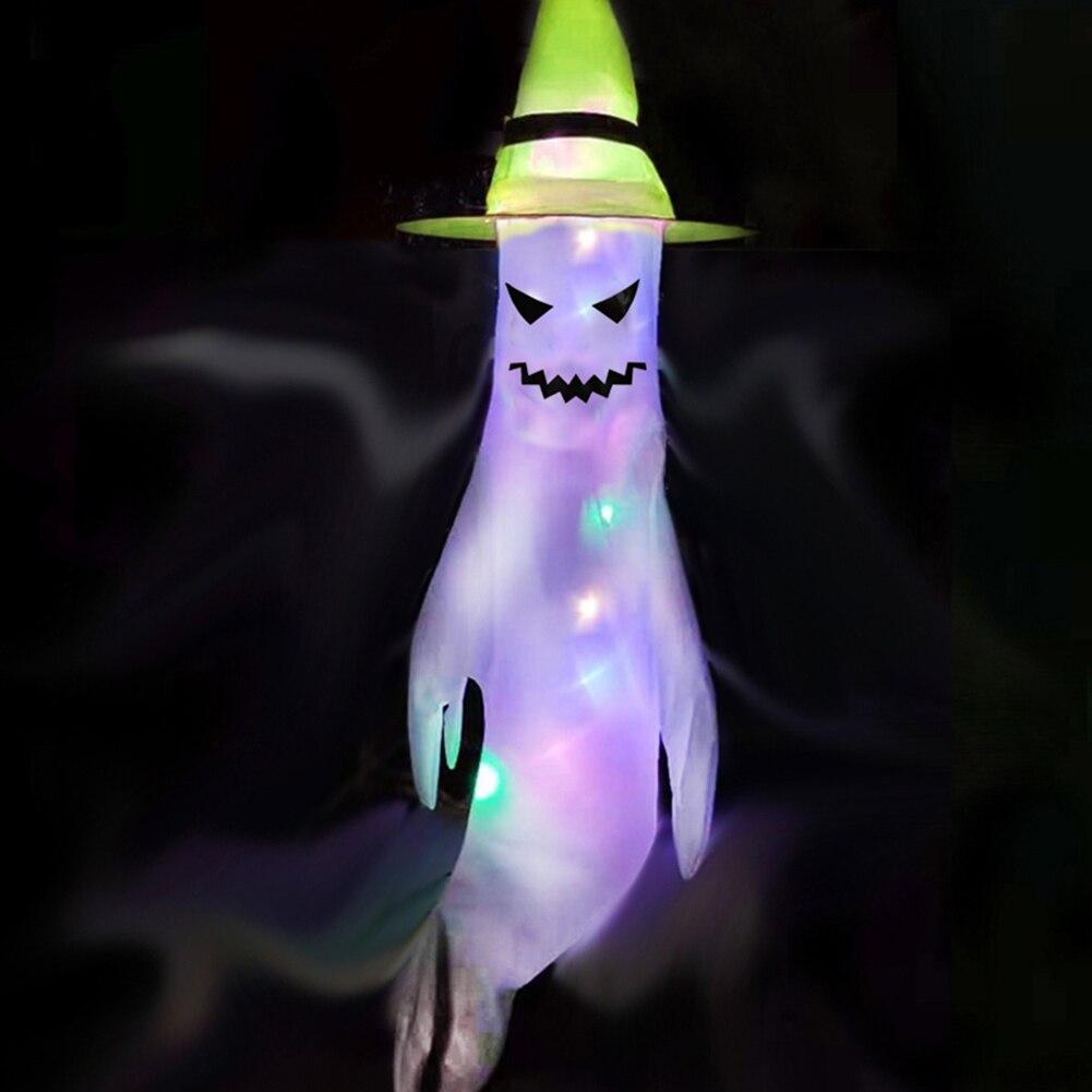 Halloween Ghost Windsocks Hanging Decorations Flag Wind Socks For Home Yard Outdoor Decor Party Supplies