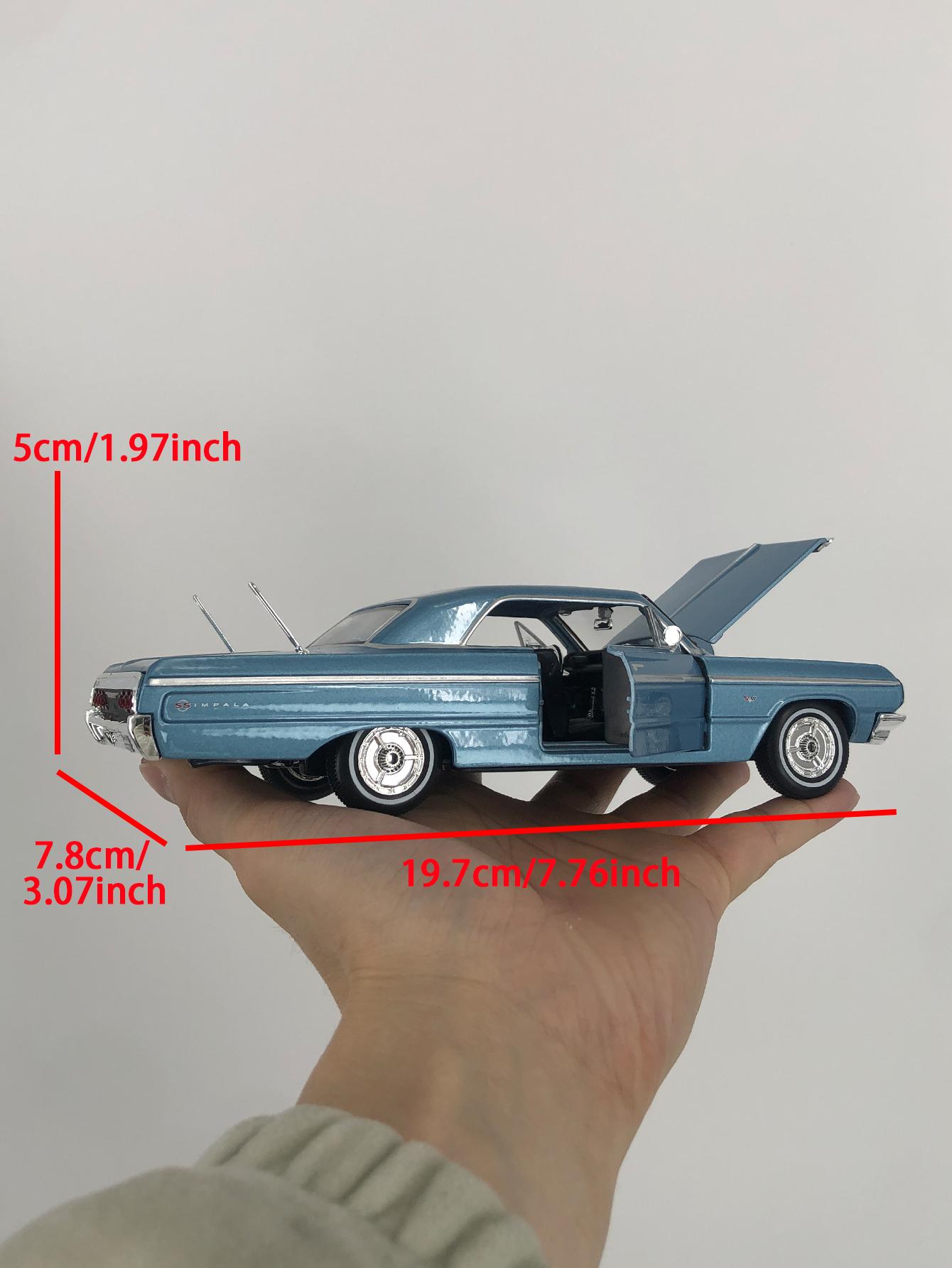 

Maisto 1:26 simulation zinc alloy 1964 Chevrolet lmpala SS model car, static ornament, metal collectible gift car