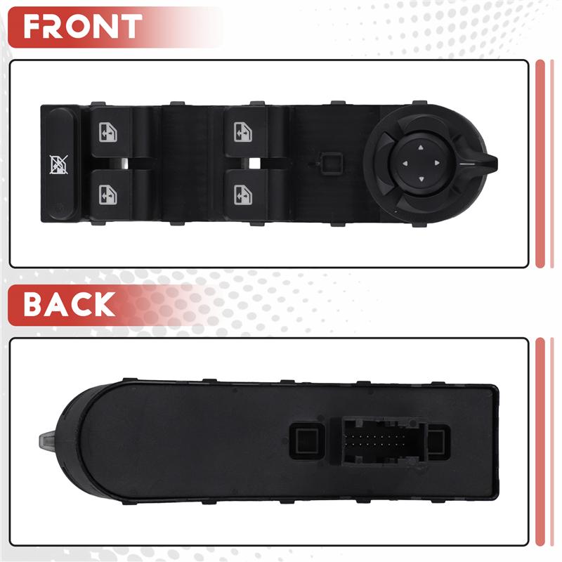 A58X-18P Car Power Window Switch Button For Jeep 7356039700 LHD Car Accessories