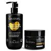 The Skin Story Shampoo and Mask Deep Conditioning Combo | Sulphate Free Keratin Shampoo 450ml | Deep Conditioning Hair Mask 200g | For Dry Frizzy Hair