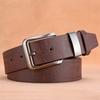 Men's Belt Metal Needle Buckle Belt Business Or Leisure Trend Authentic High End Belt Paired with Jeans Work Wear Belt Plus Size