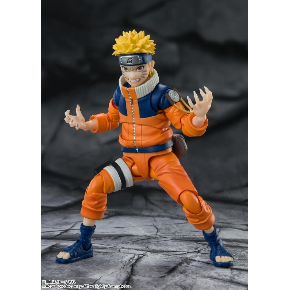 SHFiguarts NARUTO Naruto Uzumaki - Den mest uventede slapstick-ninjaen - Ca.. 135 mm ABS&PVC malt bevegelig figur BAS64181