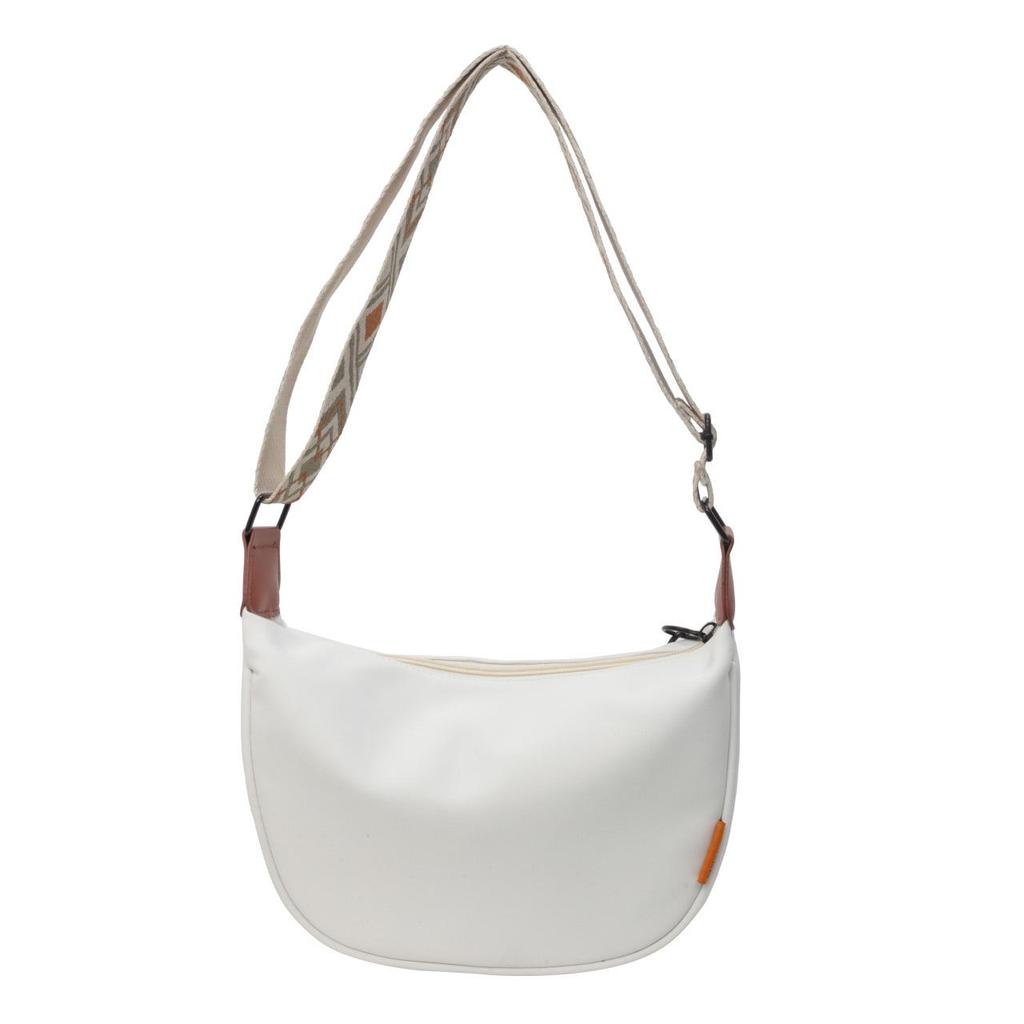 Trendy Korean-Style Nylon Crossbody Dumpling Bag for Women