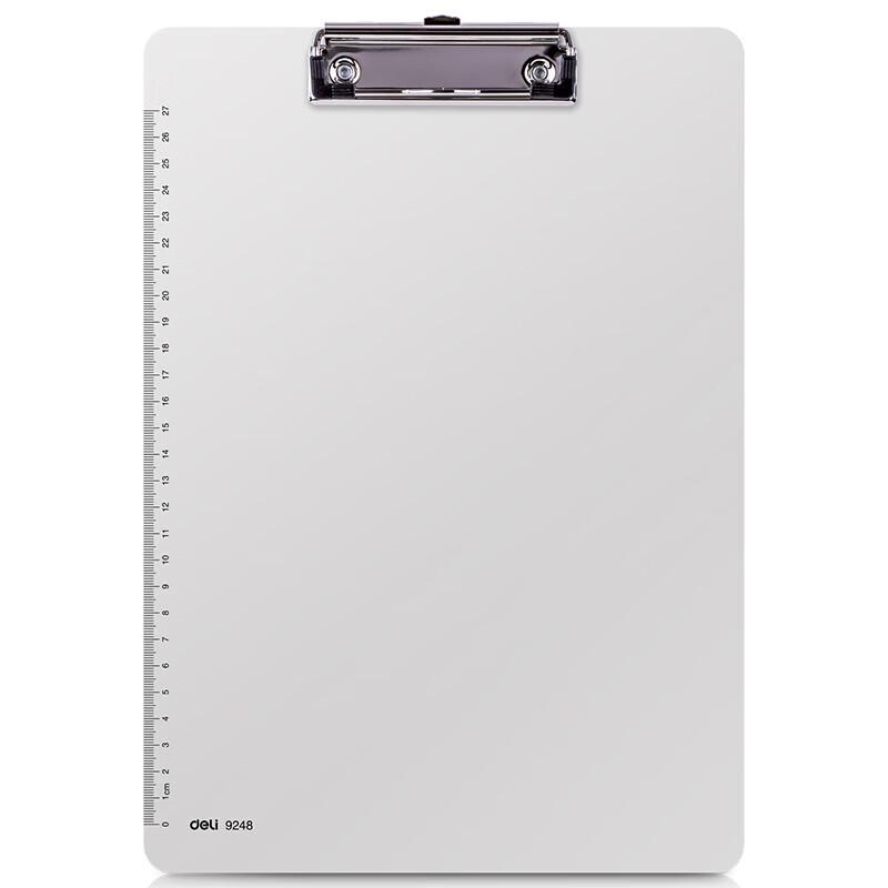 Deli A4 Writing Board Clip (5-Pack)