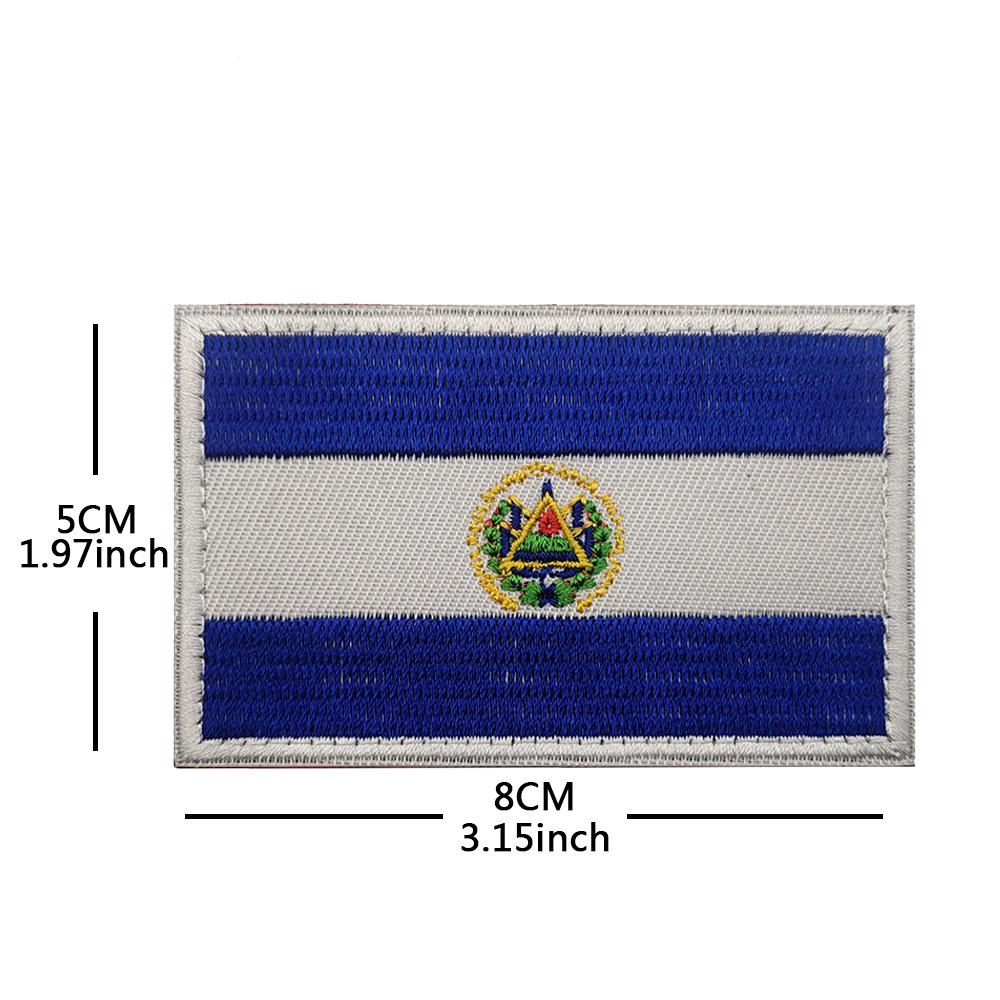 Toppa Bandiera Nord America: Messico, Portogallo, Argentina, Giamaica - Adesivo, Ricamo, Bracciale in Velcro