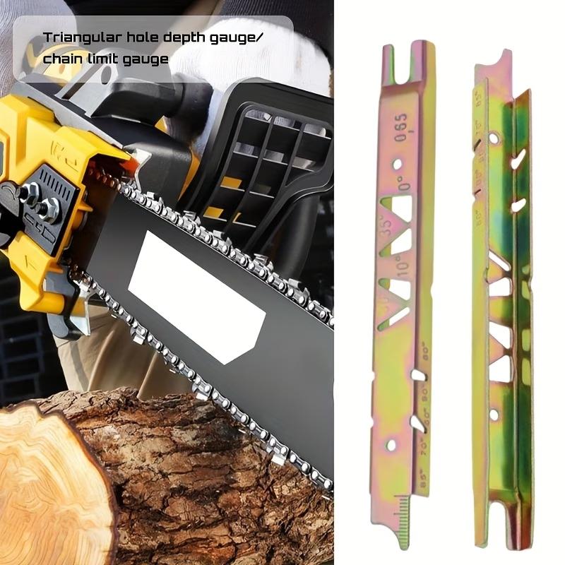 Chainsaw Depth Gauge File Chain Kit Accs Guide Carbon Steel For Chain Saw Raker Removal Practical