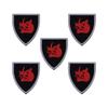 Medieval Castle Wolf Shield Building Blocks Military Knight Dragon Warrior Soldier Figures Accessories Weapon Helmet Bricks Toys