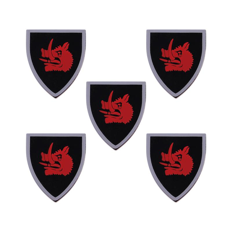 Medieval Castle Wolf Shield Building Blocks Military Knight Dragon Warrior Soldier Figures Accessories Weapon Helmet Bricks Toys