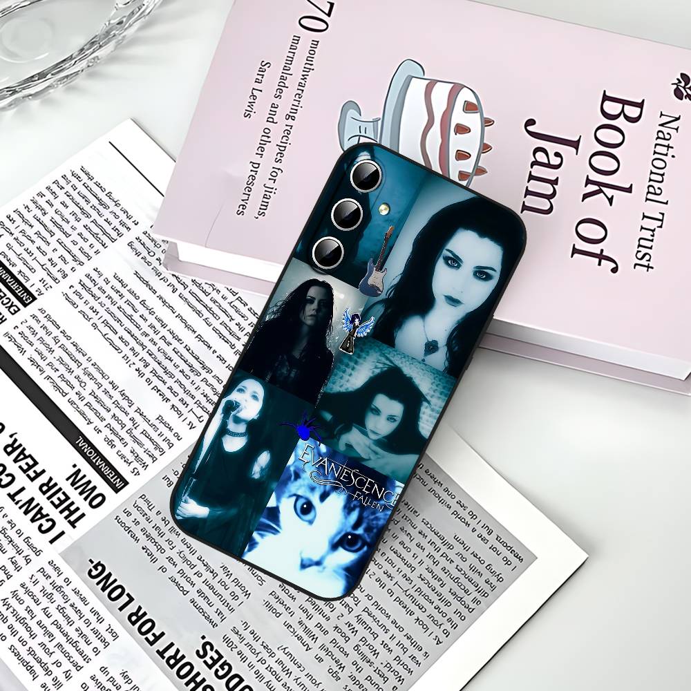 E-Evanescence Fallen A-Amy Lee Phone Case For Samsung Galaxy S21 S22 S23 S24ULTRA S25ULTRA FE Ultra Plus5G A52S S26 Soft Cover