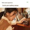 Mao Wang MW-2 Vintage Wooden Portable Bluetooth Speaker (CN Version)