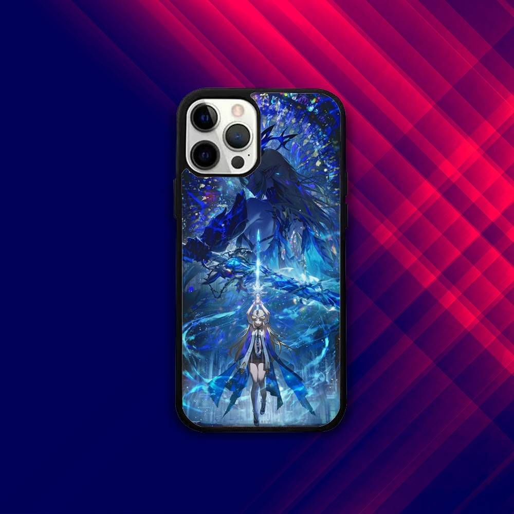 C-Cartethyia Wuthering Game Phone Case For iPhone 16e,16,15,14,13,12,11,Plus,Pro,Max,Mini Magsafe Magnetic Wireless Charging