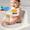Leicht zu entfernender Badewannenstuhl Babysitz für die Badewanne Babybadesitz zum Sitzen beim Baden Bietet Rückenlehne für Babys