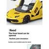 Large 1/18 Lamborghini Aventador SVJ Supercar Model Simulation Interior Details Adult Collection Ornaments Boy Gift Halloween Toys