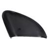 Glossy Black/Carbon Fiber Style Side Rearview Mirror Cover For Ford Fiesta Mk8 2018      2024 Mirror Cap
