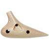 Kikutani 12jamkové javorové dřevo Ocarina Dřevěné Alto C s pouzdrem Dřevo MAPLE KOC-AC